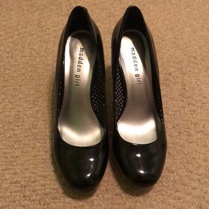Madden girl black high heels